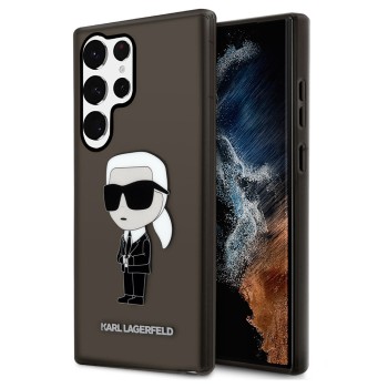 Калъф Karl Lagerfeld - Hardcase (KLHCS23LHNIKTCK) - Samsung Galaxy S23 Ultra - Ikonik Karl Lagerfeld