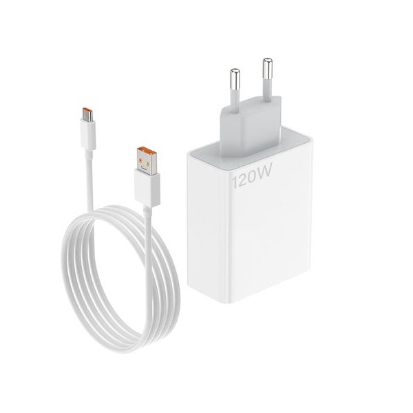 Оригинално зарядно Xiaomi 120W charging combo за Xiaomi Redmi Note 14 Pro+ Plus