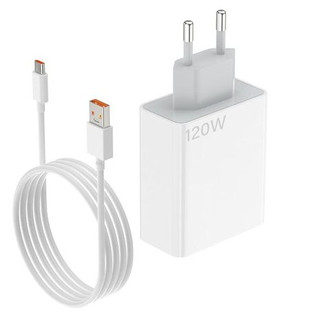 Оригинално зарядно Xiaomi 120W charging combo за Xiaomi Redmi Note 14 Pro+ Plus