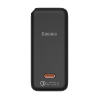 Захрядно Baseus GaN2 Fast Charger 1C, за лаптопи, телефони, таблети, Qualcomm 5, USB-C, 100W, Черен