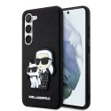 Калъф Karl Lagerfeld - Saffiano (KLHCS23MSANKCPK) - Samsung Galaxy S23 Plus - Karl&Choupette Metal Pin