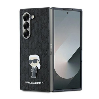 Калъф Karl Lagerfeld - Saffiano (KLHCZFD6SAPKINPKK) - Samsung Galaxy Z Fold6 - Monogram Ikonik