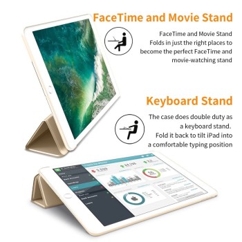 Калъф TECH-PROTECT SMARTCASE за Apple iPad 9,7 2017/2018, Златен