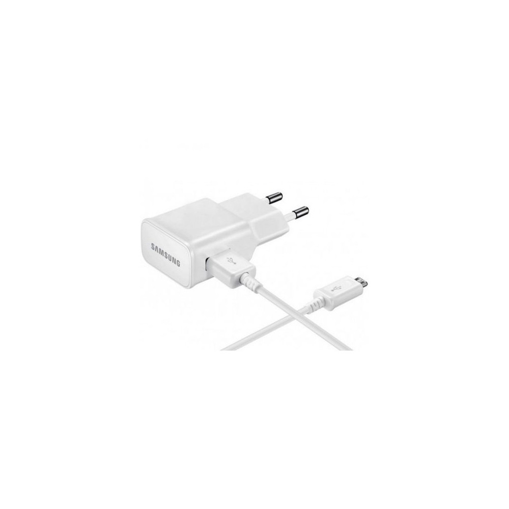 Зарядно устройство Samsung [ETA0U83EWE+ECB-DU4AWE] 1A,Micro usb, Bulk, Бял