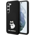 Калъф Karl Lagerfeld - Silicone (KLHCS24MSNCHBCK) - Samsung Galaxy S24 Plus - Choupette