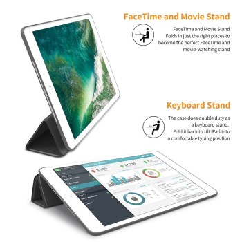 Калъф TECH-PROTECT SMARTCASE за Apple iPad Mini 5, Черен