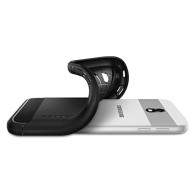 Spigen Rugged Armor удароустойчив силиконов (TPU) калъф за Samsung Galaxy J3 (2017), Black