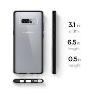 Spigen Ultra Hybrid хибриден кейс с най-висока степен на защита за Samsung Galaxy Note 8, Matte Black