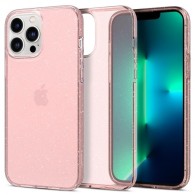 Калъф SPIGEN LIQUID CRYSTAL IPHONE 13 PRO MAX, GLITTER ROSE