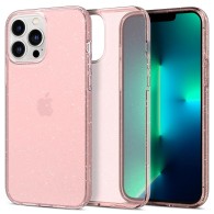 Калъф Spigen Liquid Crstal за iPhone 13 Pro, Glitter Rоse