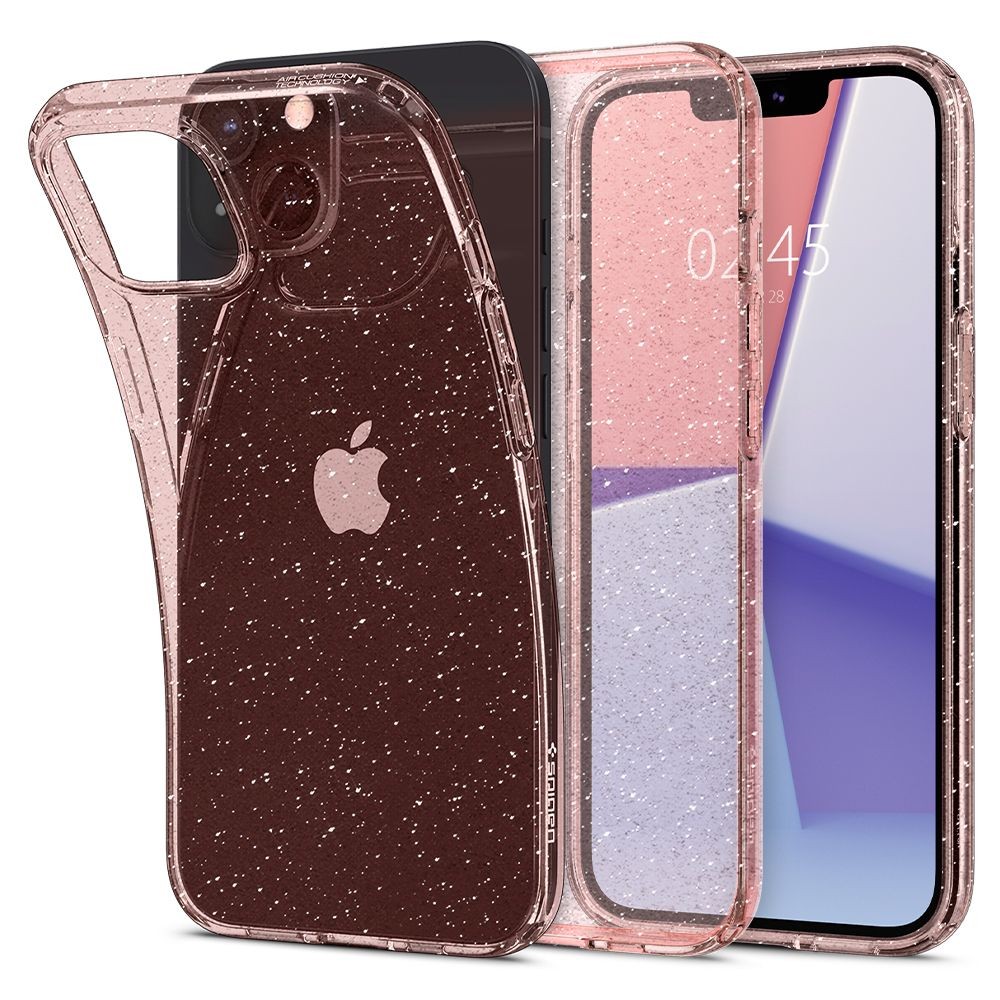 Калъф SPIGEN  LIQUID CRYSTAL IPHONE 13, GLITTER ROSE