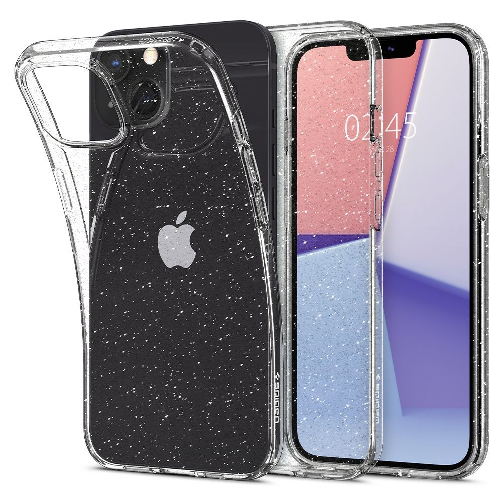 Калъф SPIGEN  LIQUID CRYSTAL IPHONE 13, GLITTER CRYSTAL