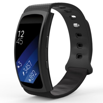 Каишка TECH-PROTECT SMOOTH за Samsung Gear Fit/Fit 2 Pro, Черен