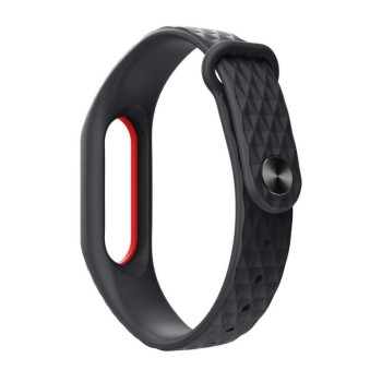 Каишка TECH-PROTECT SMOOTH за Xiaomi Mi Band 2, Черен