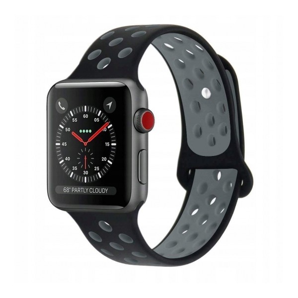 Каишка TECH-PROTECT SOFTBAND за Apple Watch 1/2/3/4/5 (42/44mm), Черен