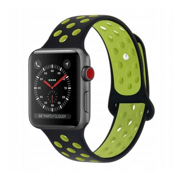 Каишка TECH-PROTECT SOFTBAND за Apple Watch 1/2/3/4/5 (42/44mm), Зелен