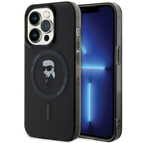 Калъф Karl Lagerfeld - IML MagSafe (KLHMP15XHFCKNOK) - iPhone 15 Pro Max - Ikonik