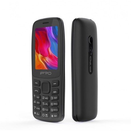 Мобилен телефон IPRO A25+БГ МЕНЮ /2G/32+32MB/2.4inch/0.08MP/1000mAh/Dual Sim/Фенер - Черен