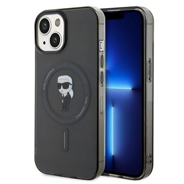 Калъф Karl Lagerfeld - IML MagSafe (KLHMP14SHFCKNOK) - iPhone 14 - Ikonik