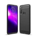 Калъф TECH-PROTECT TPUCARBON за Motorola Moto G8 Power, Черен