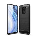 Калъф TECH-PROTECT TPUCARBON за Xiaomi Redmi Note 9, Черен