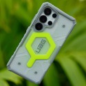 Калъф UAG - Pathfinder Clear MagSafe - Samsung Galaxy S25 Ultra - Active Neon Lanyard
