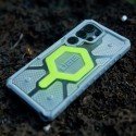 Калъф UAG - Pathfinder Clear MagSafe - Samsung Galaxy S25 Ultra - Active Neon Lanyard