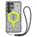 Калъф UAG - Pathfinder Clear MagSafe - Samsung Galaxy S25 Ultra - Active Neon Lanyard