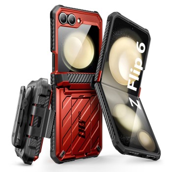 Калъф Supcase - Unicorn Beetle Pro - Samsung Galaxy Z Flip6 - Ruddy