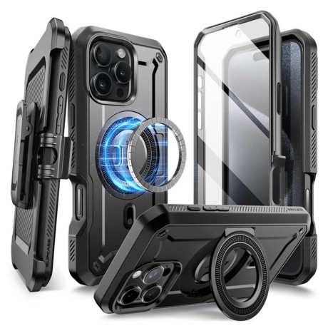 Калъф Supcase - Unicorn Beetle Pro MagSafe - iPhone 16 Pro Max - Black