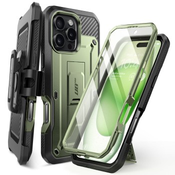 Калъф Supcase - Unicorn Beetle Pro - iPhone 16 Pro - Guldan