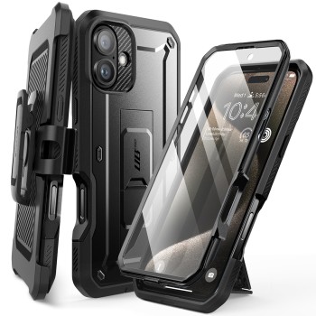 Калъф Supcase - Unicorn Beetle Pro - iPhone 16 Plus - Black