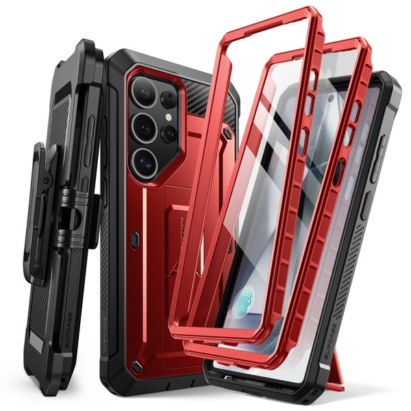 Калъф Supcase - Unicorn Beetle Pro - Samsung Galaxy S25 Ultra - Ruddy
