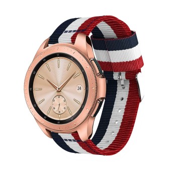Каишка TECH-PROTECT WELLING за Samsung Galaxy Watch 46mm, Navy/Red