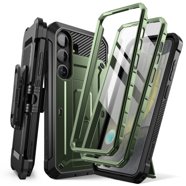 Калъф Supcase - Unicorn Beetle Pro - Samsung Galaxy S25 - Guldan