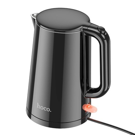 Електрическа кана HOCO HE11, electric kettle 1,7л. Черен