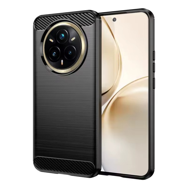 Калъф Techsuit - Carbon Silicone - Realme 14 Pro+ - Black