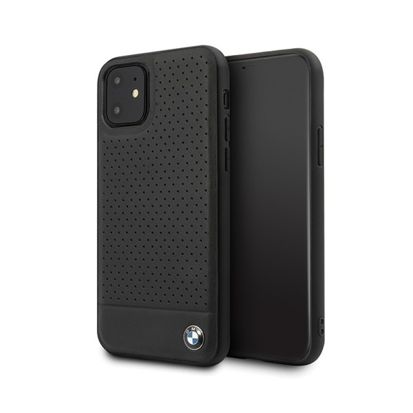 Калъф BMW BMHCN61PEBOBK за iPhone 11, Черен