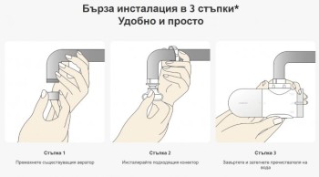 Хіаоmі Fаuсеt Wаtеr Рurіfіеr - Πpeчиcтвaтeл зa вoдa