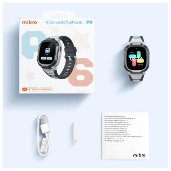 Смарт часовник Xiaomi Mibro Kids Watch Phone P6, Mibro, Gray