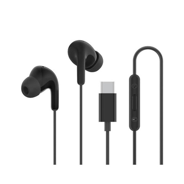 Слушалки Xiaomi Mi In Ear Headphone Basic, Type C, Black, BHR8930GL