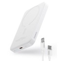 Външна батерия Baseus -,20W, 5000mAh, with Cable Type-C, 30cm - White