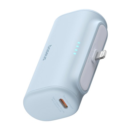 Външна батерия-Baseus -  20W, 5000mAh, with Cable Type-C - Bleu