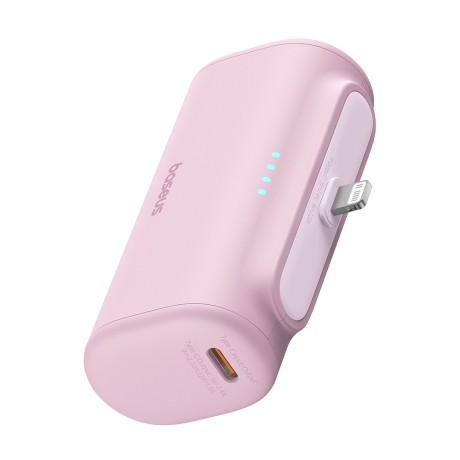 Външна батерия-Baseus - 20W, 5000mAh, with Cable Type-C - Baby Pink