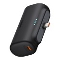 Външна батерия-Baseus - 20W, 5000mAh, with Cable Type-C - Black