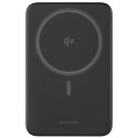 Външна батерия-Edizard -  Wireless Qi 2, 15W, Polymer Lithium, 10.000mAh - Black