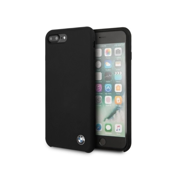 Калъф BMW BMHCI8LSILBK за iPhone 7/8 Plus, Черен