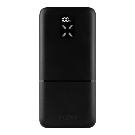 Външна батерия-Fixed -  20W, 30000mAh, with LCD Display - Black