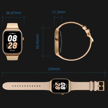 Смарт Часовник Smartwatch Xiaomi Mibro Watch T2, Deep Blue