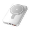Външна батерия-Vention - Magnetic Wireless Power Bank (FHTW0) -Fast Charging, 22.5W, 10000mAh - White